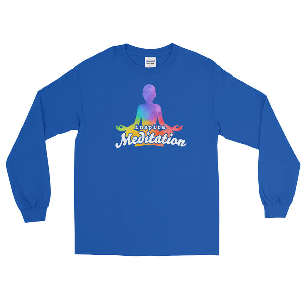 inspire Meditation Unisex Long Sleeve Shirt