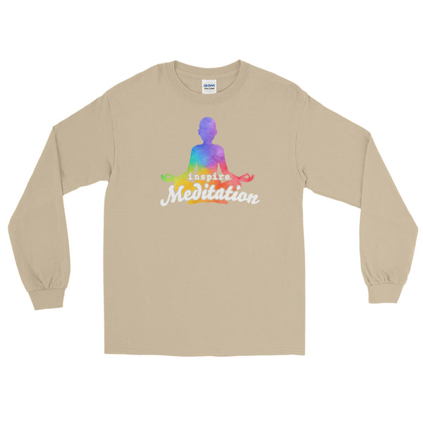 inspire Meditation Unisex Long Sleeve Shirt