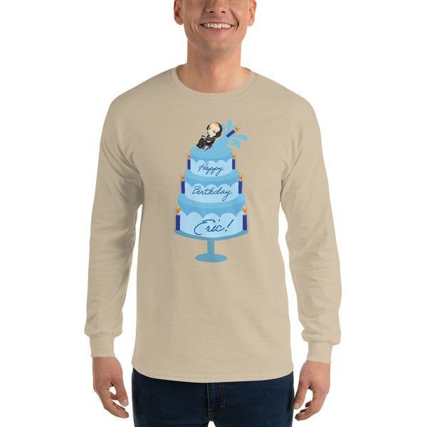 inspire Eric's Birthday Men’s Long Sleeve Shirt