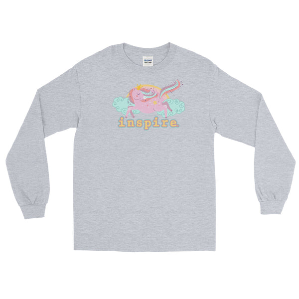 inspire Unicorn Unisex Long Sleeve Shirt