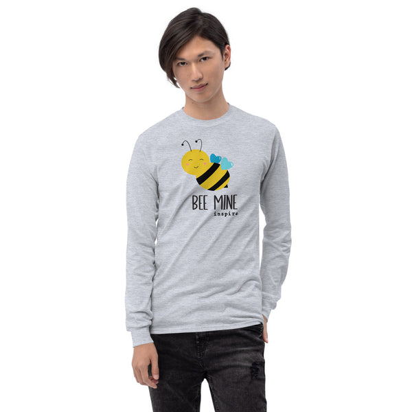 inspire Heart Bee Mine Unisex Long Sleeve Shirt