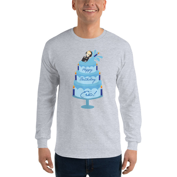 inspire Eric's Birthday Men’s Long Sleeve Shirt