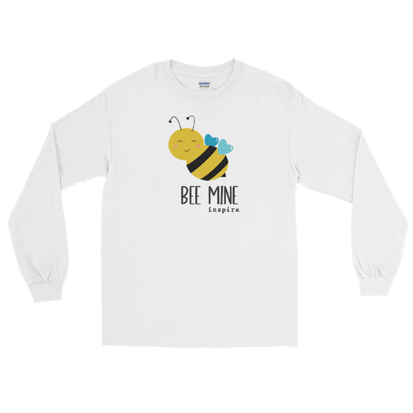 inspire Heart Bee Mine Unisex Long Sleeve Shirt