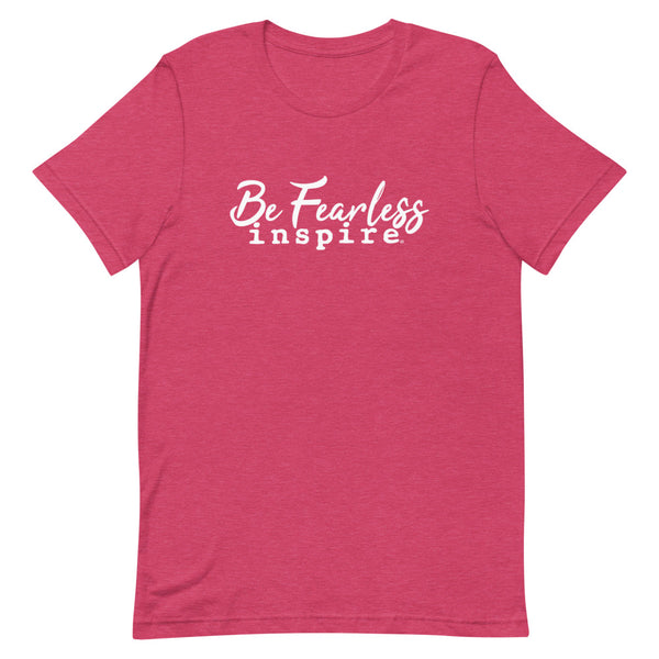 inspire Be Fearless Short-Sleeve Unisex T-Shirt