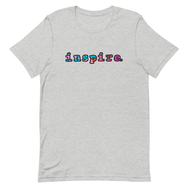 inspire Graffiti Style Graphic Short-Sleeve Unisex T-Shirt