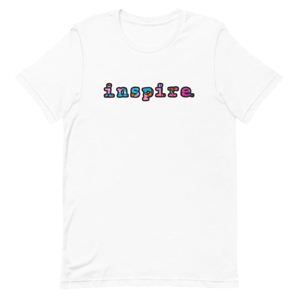inspire Graffiti Style Graphic Short-Sleeve Unisex T-Shirt