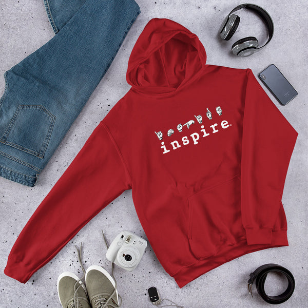 inspire ASL Sign Language Unisex Hoodie