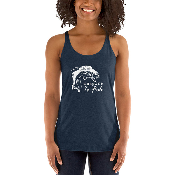 inspire To Fish Women's Racerback Tank