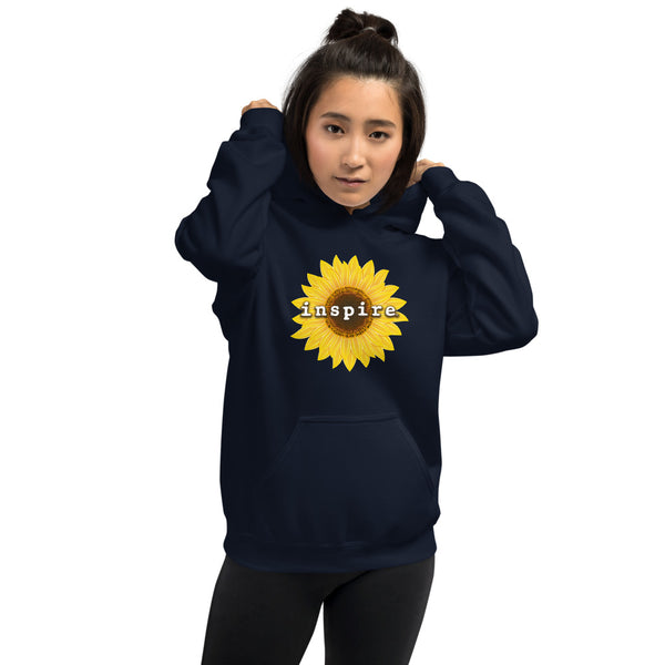 inspire Sunflower Unisex Hoodie