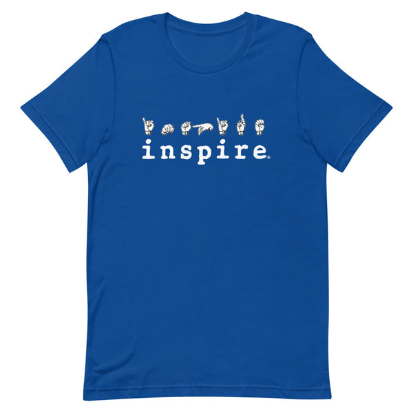 inspire ASL American Sign Language Short-Sleeve Unisex T-Shirt