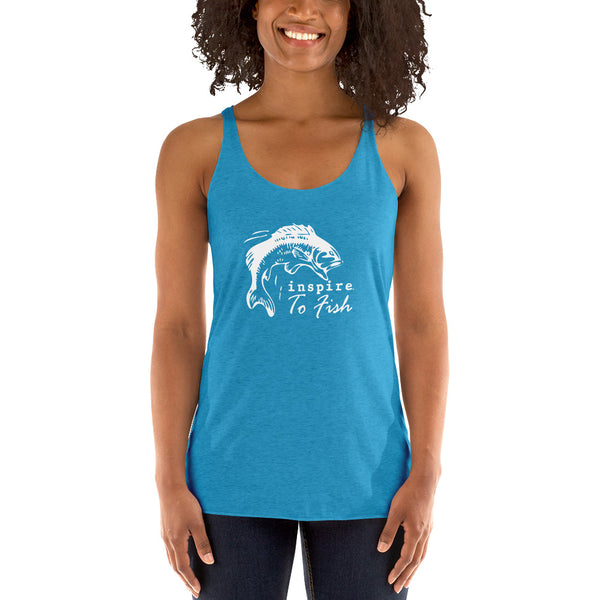 inspire To Fish Women's Racerback Tank