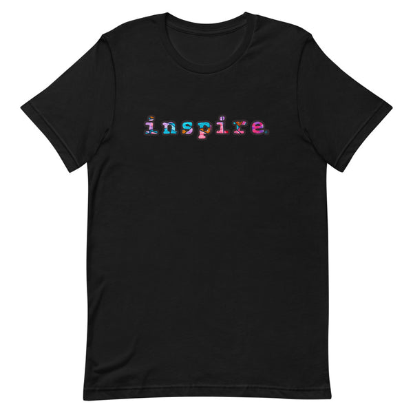 inspire Graffiti Style Graphic Short-Sleeve Unisex T-Shirt