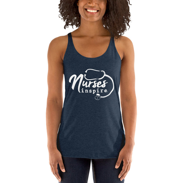 inspire Nurses Women's Racerback Tank Top