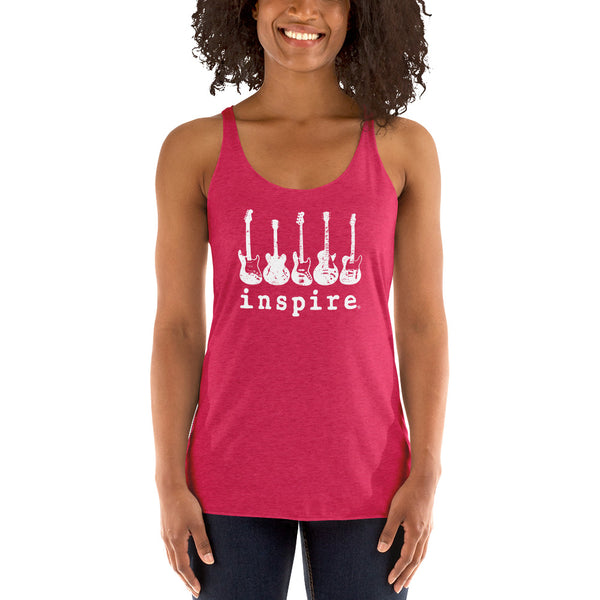 inspire Guitar Women's Racerback Tank