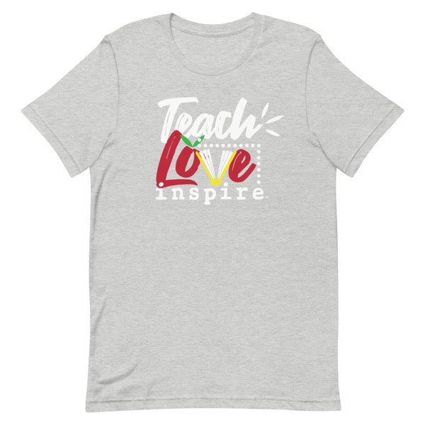 inspire Teach Love Short-Sleeve Unisex T-Shirt