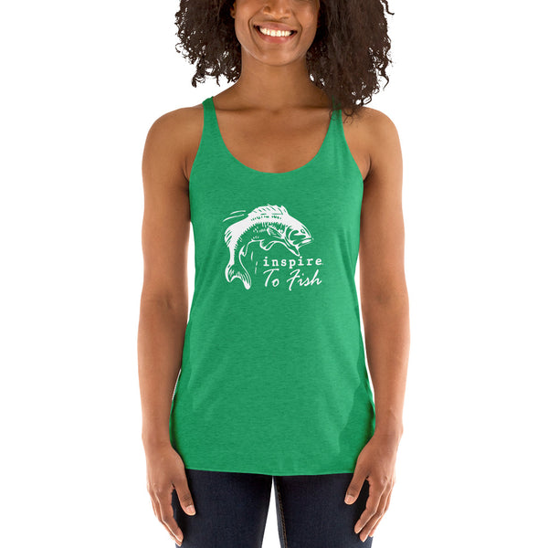 inspire To Fish Women's Racerback Tank