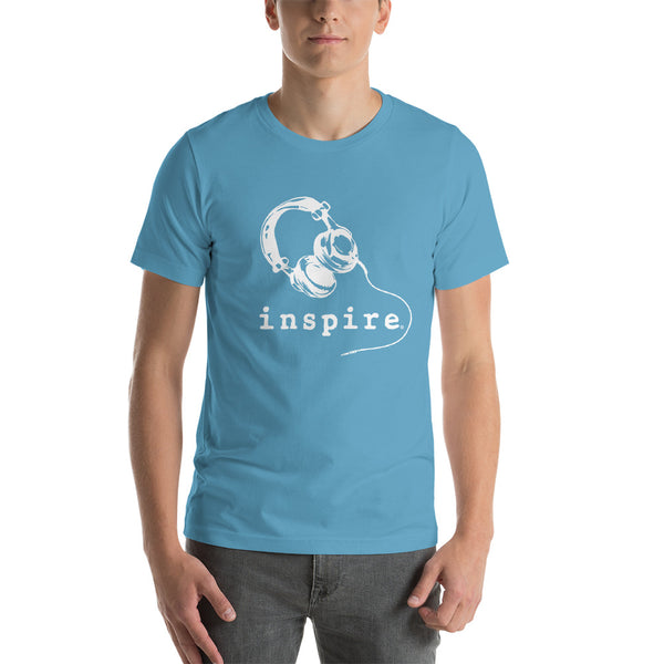 inspire Headphones Short-Sleeve Unisex T-Shirt