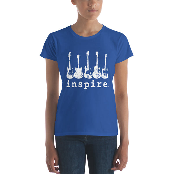 inspire Guitar Women's Short Sleeve T-Shirt