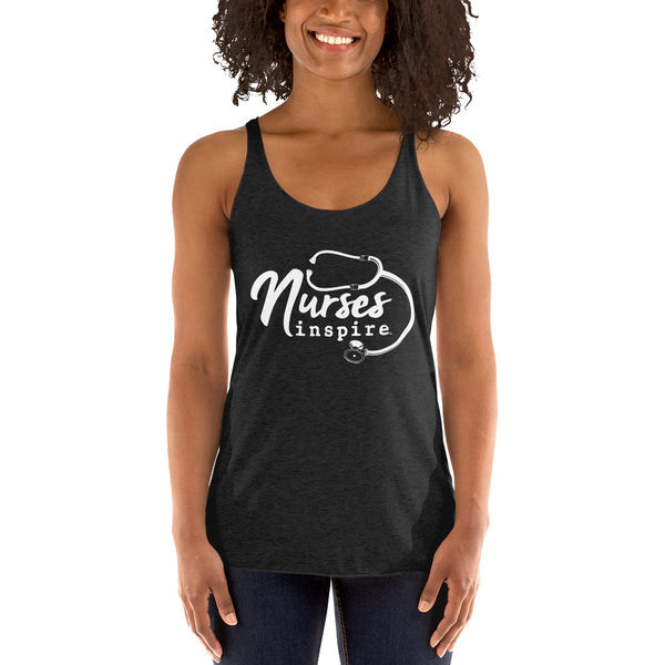 inspire Nurses Women's Racerback Tank Top