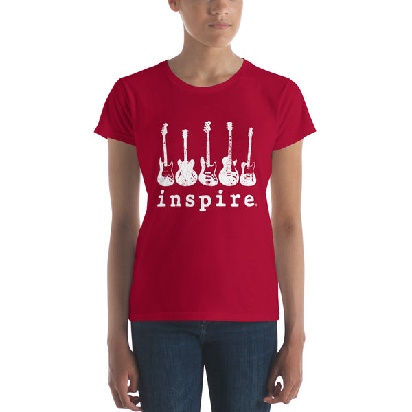 inspire Guitar Women's Short Sleeve T-Shirt