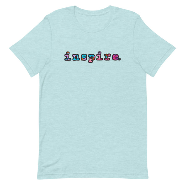 inspire Graffiti Style Graphic Short-Sleeve Unisex T-Shirt
