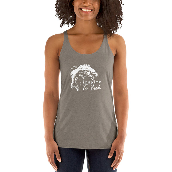 inspire To Fish Women's Racerback Tank
