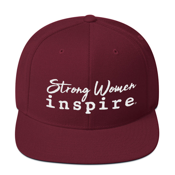 inspire Strong Women Snapback Hat