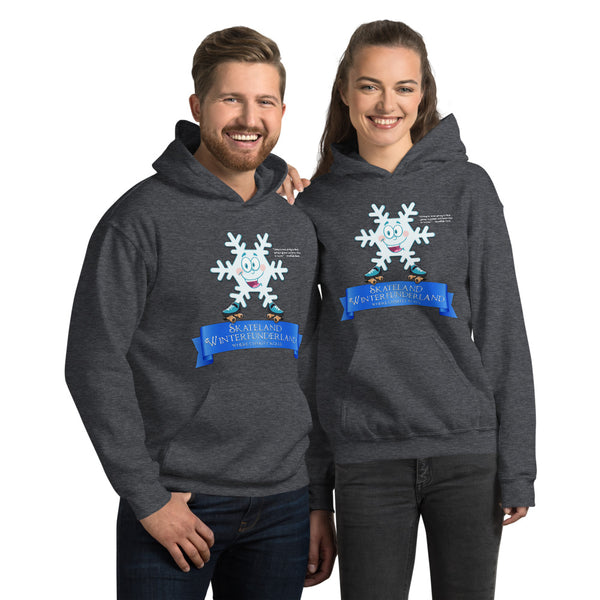 Skateland Winterfunderland Snowflake Steve Unisex Hoodie
