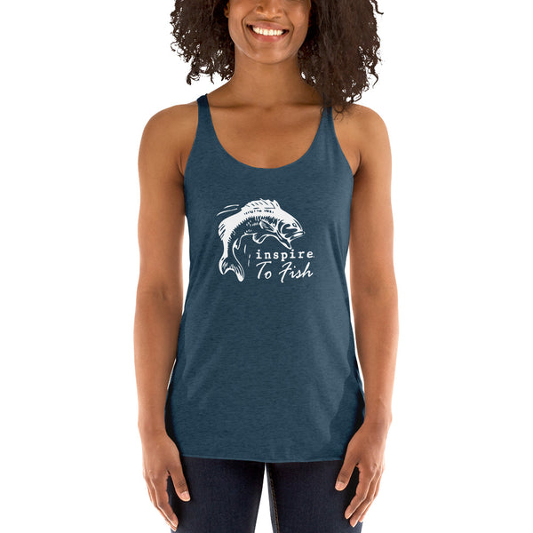 inspire To Fish Women's Racerback Tank