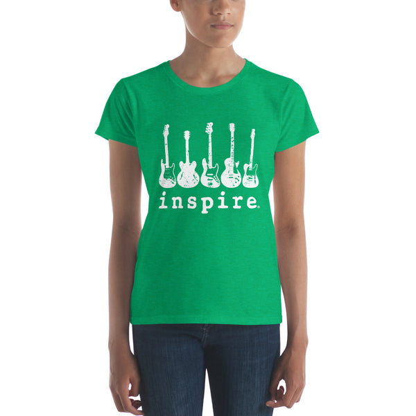 inspire Guitar Women's Short Sleeve T-Shirt
