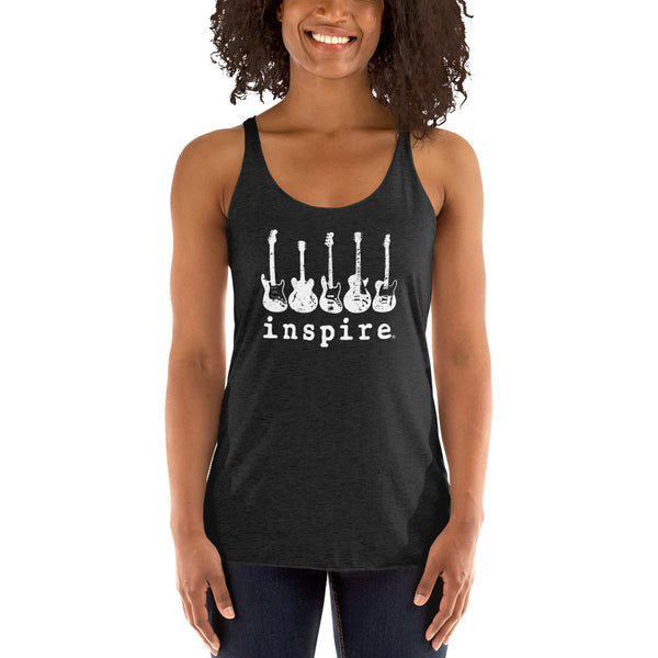 inspire Guitar Women's Racerback Tank
