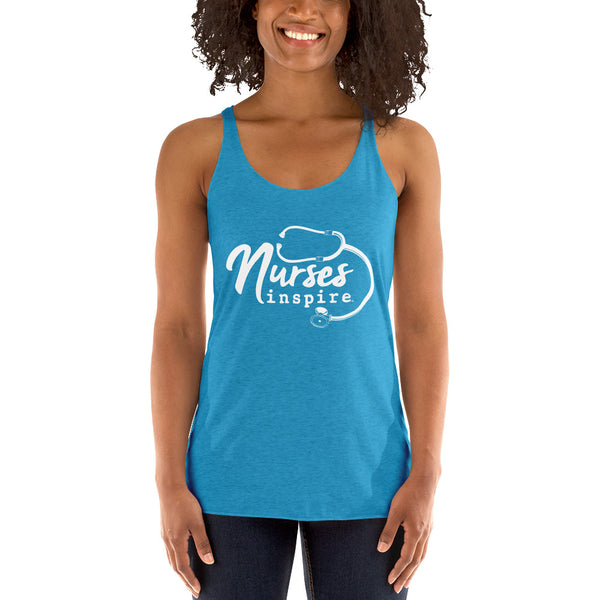 inspire Nurses Women's Racerback Tank Top