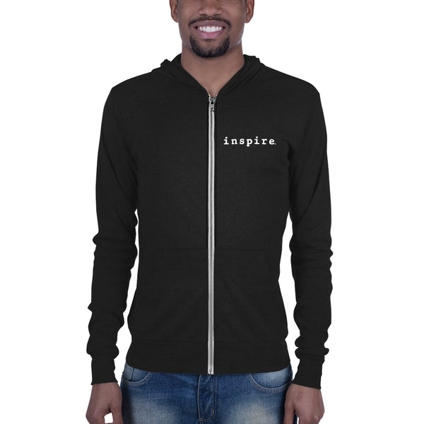 inspire Brand Unisex Zip Up Hoodie