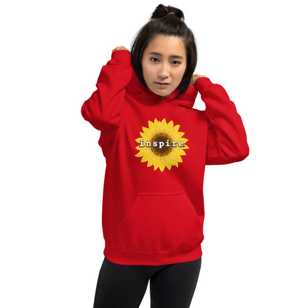inspire Sunflower Unisex Hoodie