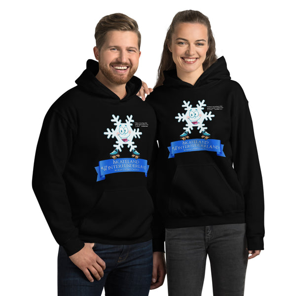 Skateland Winterfunderland Snowflake Steve Unisex Hoodie