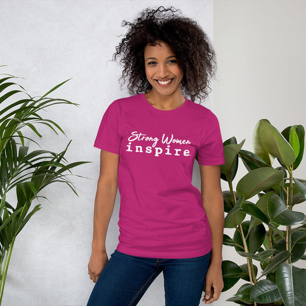 inspire Strong Women Short-Sleeve Unisex T-Shirt