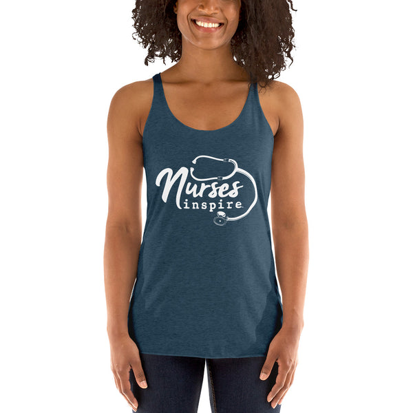 inspire Nurses Women's Racerback Tank Top