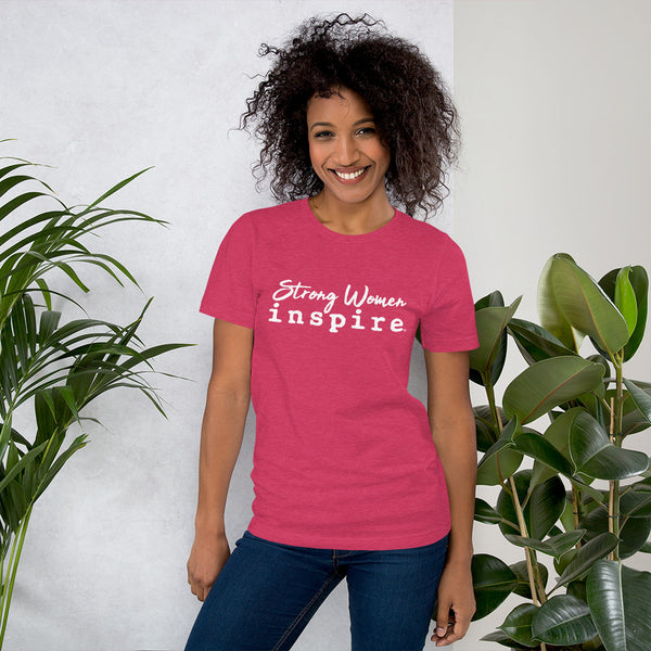 inspire Strong Women Short-Sleeve Unisex T-Shirt