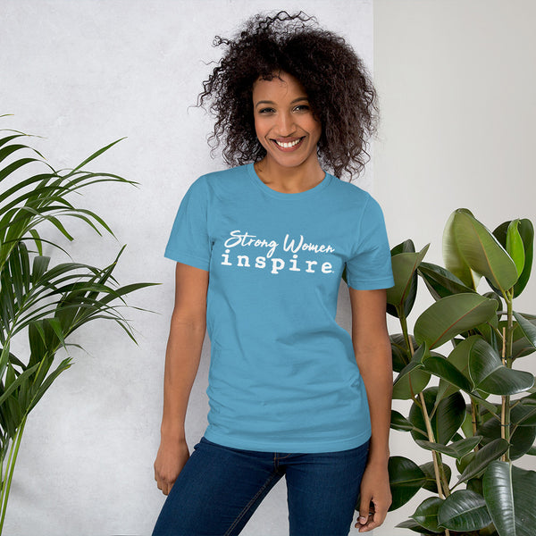 inspire Strong Women Short-Sleeve Unisex T-Shirt