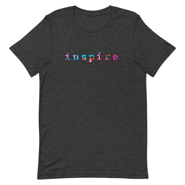 inspire Graffiti Style Graphic Short-Sleeve Unisex T-Shirt