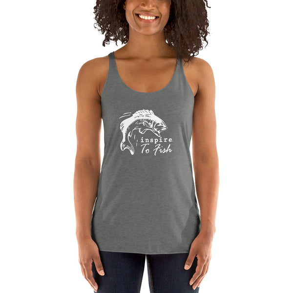 inspire To Fish Women's Racerback Tank