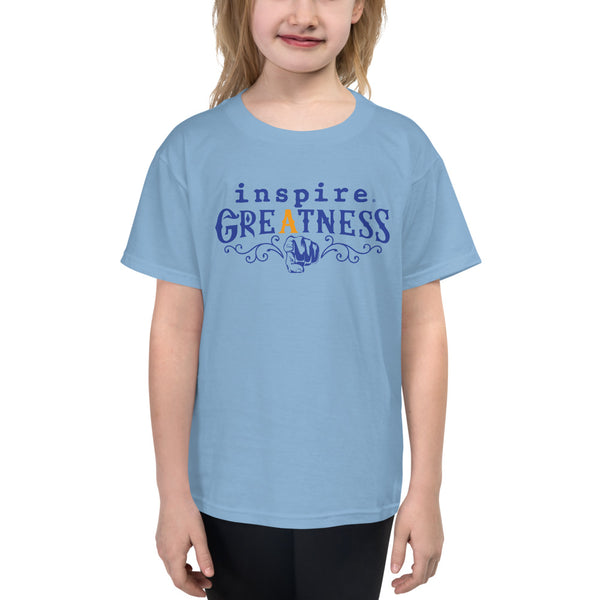inspire Greatness Inspired By Terrance Burney Youth Short Sleeve T-Shirt