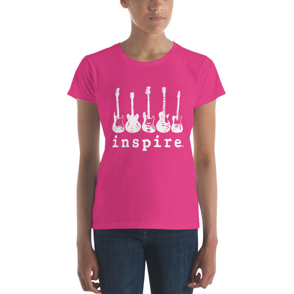 inspire Guitar Women's Short Sleeve T-Shirt
