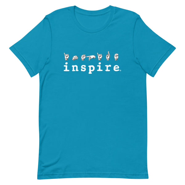 inspire ASL American Sign Language Short-Sleeve Unisex T-Shirt