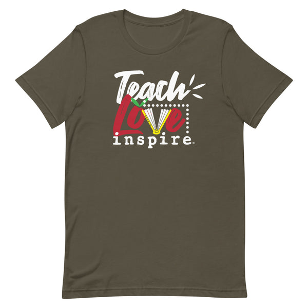 inspire Teach Love Short-Sleeve Unisex T-Shirt