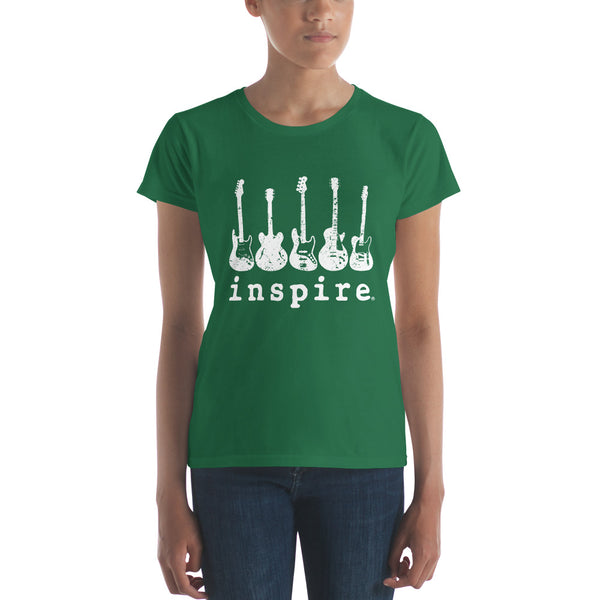 inspire Guitar Women's Short Sleeve T-Shirt