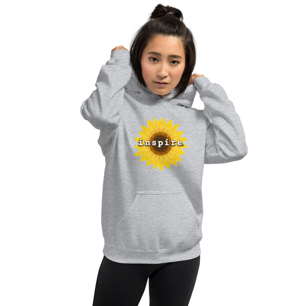 inspire Sunflower Unisex Hoodie