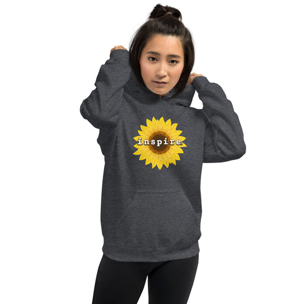 inspire Sunflower Unisex Hoodie