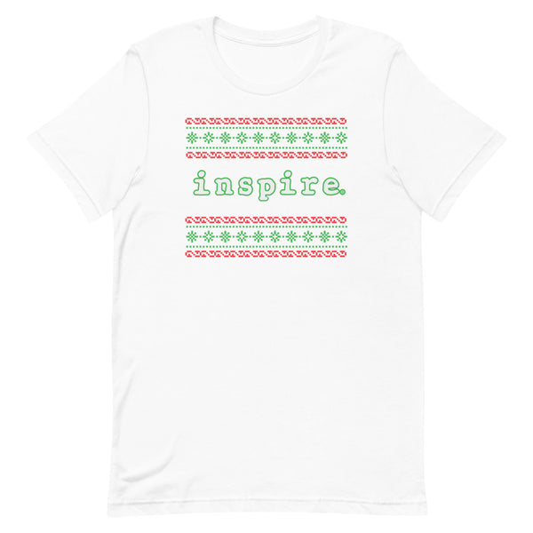 inspire Ugly Christmas Holiday Themed Short-Sleeve Unisex T-Shirt