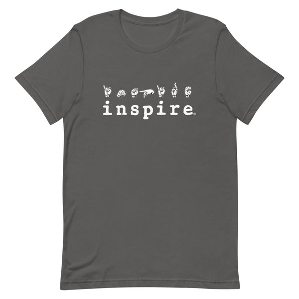 inspire ASL American Sign Language Short-Sleeve Unisex T-Shirt